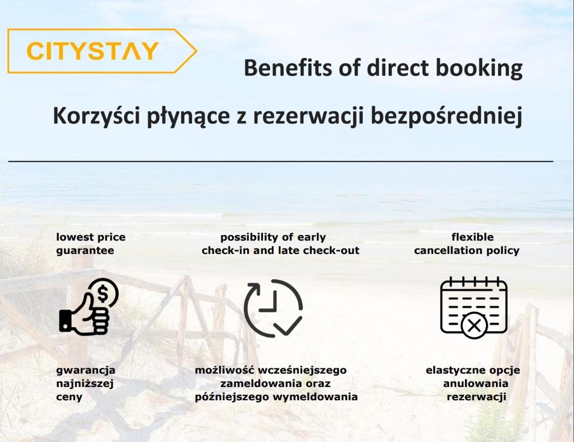 Citystay Paderewskiego Seaside Apartment Gdynia Bagian luar foto